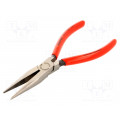 30 21 160; Pliers; half-rounded nose,elongated; 160mm; KNIPEX