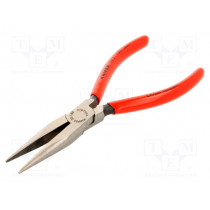 30 21 160; Pliers; half-rounded nose,elongated; 160mm; KNIPEX