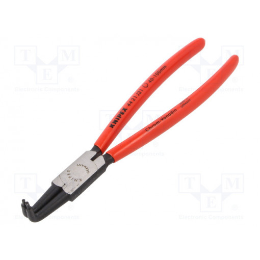 44 21 J31; Pliers; for circlip; internal; 40÷100mm; Pliers len: 215mm; KNIPEX