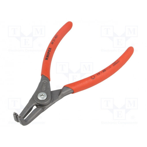 49 21 A21; Pliers; for circlip; external; 19÷60mm; Pliers len: 165mm; angular; KNIPEX