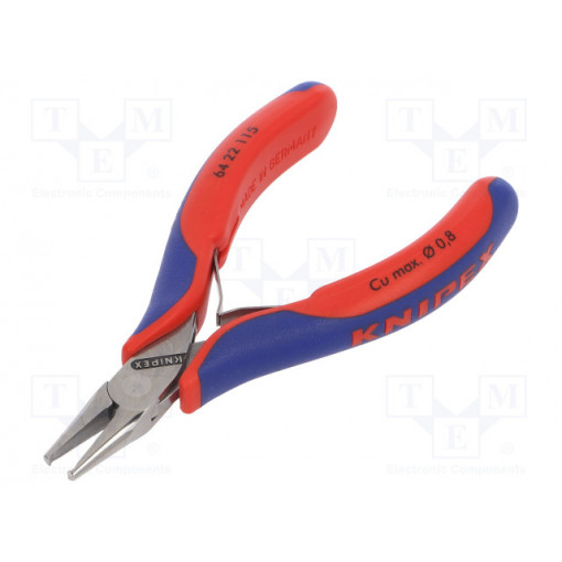 64 22 115; Pliers; end,cutting; two-component handle grips; KNIPEX