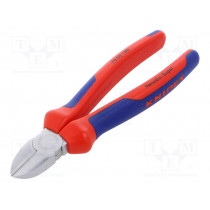 70 05 180; Pliers; side,cutting; ergonomic two-component handles; KNIPEX