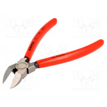 72 11 160; Pliers; side,cutting; Pliers len: 160mm; Cut: without chamfer; KNIPEX