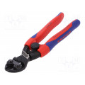 72 62 200; Pliers; cutting; blackened tool,two-component handle grips; KNIPEX