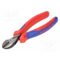 73 02 160; Pliers; side,cutting; Pliers len: 160mm; Cut: with side face; KNIPEX