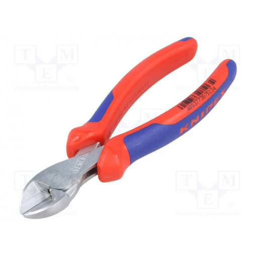 73 05 160; Pliers; side,cutting; high leverage,with side face; KNIPEX