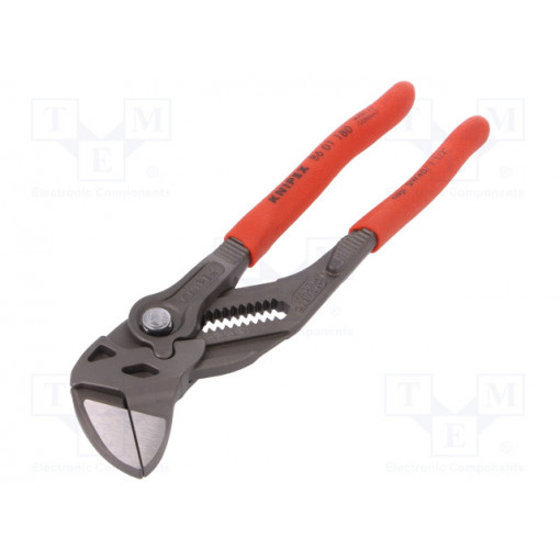 86 01 180; Pliers; adjustable; Pliers len: 180mm; Max jaw capacity: 40mm; KNIPEX