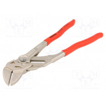 86 03 250; Pliers; universal wrench; 250mm; chrome-vanadium steel; KNIPEX