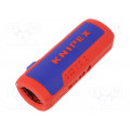 90 22 02 SB; Stripping tool; Wire: round; Length: 100mm; Øcable: 13÷32mm; KNIPEX