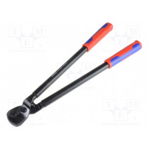 95 12 500; Cutters; 500mm; Material: steel; Frame material: aluminium; KNIPEX