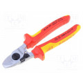95 26 165; Cutters; Pliers len: 165mm; Conform to: EN 60900; 50mm2; 1kVAC; KNIPEX