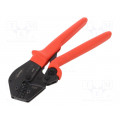 97 52 08; Tool: for crimping; insulated connectors,insulated terminals; KNIPEX