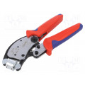 97 53 18; Tool: for crimping; insulated solder sleeves; 0.14÷16mm2; KNIPEX
