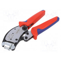 97 53 18; Tool: for crimping; insulated solder sleeves; 0.14÷16mm2; KNIPEX