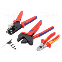 97 91 01; Kit: for photovoltaics; Pcs: 3; Package: case; KNIPEX