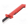 98 56; Knife; insulated; for cables; Tool length: 190mm; KNIPEX