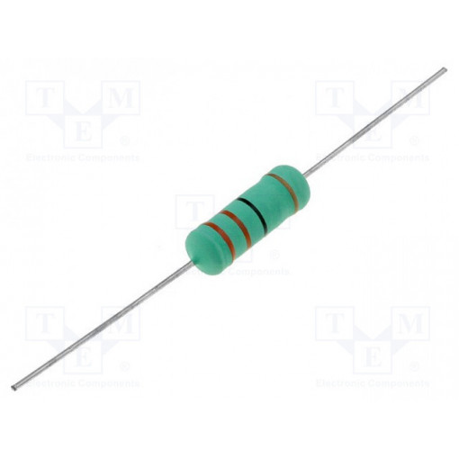 KNP05SJ039JA10; Resistor: wire-wound; THT; 3.9Ω; 5W; ±5%; Ø6.5x17.5mm; 400ppm/°C; ROYAL OHM