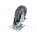 KPA-TPA 100S-HC; Transport wheel; Ø: 100mm; W: 27mm; H: 134mm; torsional with lock; RADER
