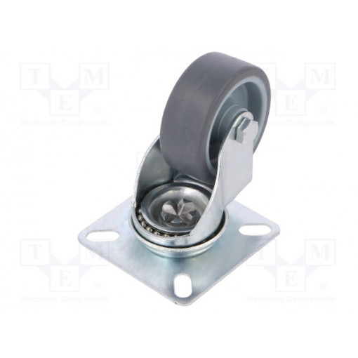 KPA-TPA 50S; Transport wheel; Ø: 50mm; W: 20mm; H: 69.5mm; torsional; 40kg; RADER