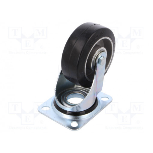 KPE-ALGE 100K; Transport wheel; Ø: 100mm; W: 40mm; H: 128mm; torsional; 150kg; RADER