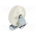 KPE-POBW 200K-HC; Transport wheel; Ø: 200mm; W: 50mm; H: 235mm; torsional with lock; RADER KPE-POBW 200K-HC; Transport wheel; Ø: 200mm; W: 50mm; H: 235mm; torsional with lock; RADER