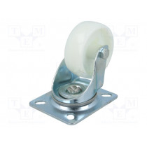 KPE-PPB 80S; Transport wheel; Ø: 80mm; W: 32mm; H: 105mm; torsional; 110kg; RADER