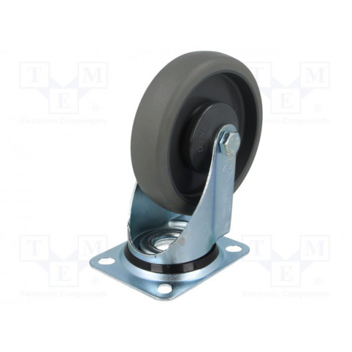 KPE-WTE 125K1; Transport wheel; Ø: 125mm; W: 32mm; H: 156mm; torsional; 150kg; RADER