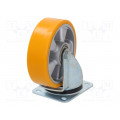 KPM-ALPU 160K; Transport wheel; Ø: 160mm; W: 50mm; H: 195mm; torsional; 500kg; RADER KPM-ALPU 160K; Transport wheel; Ø: 160mm; W: 50mm; H: 195mm; torsional; 500kg; RADER