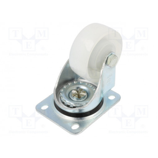 KPM-POB 80K1; Transport wheel; Ø: 80mm; W: 32mm; H: 111mm; torsional; RADER