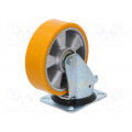 KPW-ALPU 160K; Transport wheel; Ø: 160mm; W: 50mm; H: 200mm; torsional; 600kg; RADER KPW-ALPU 160K; Transport wheel; Ø: 160mm; W: 50mm; H: 200mm; torsional; 600kg; RADER