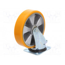 KPW-ALPU 200K; Transport wheel; Ø: 200mm; W: 50mm; H: 240mm; torsional; 800kg; RADER