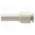 KQ2R08-10A; Push-in fitting; straight,reductive; -1÷10bar; SMC