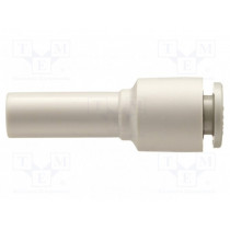 KQ2R08-10A; Push-in fitting; straight,reductive; -1÷10bar; SMC