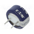 KR-5R5C224-R; Capacitor: electrolytic; supercapacitor; 220mF; 5.5VDC; ESR: 75Ω; EATON ELECTRIC KR-5R5C224-R; Capacitor: electrolytic; supercapacitor; 220mF; 5.5VDC; ESR: 75Ω; EATON ELECTRIC