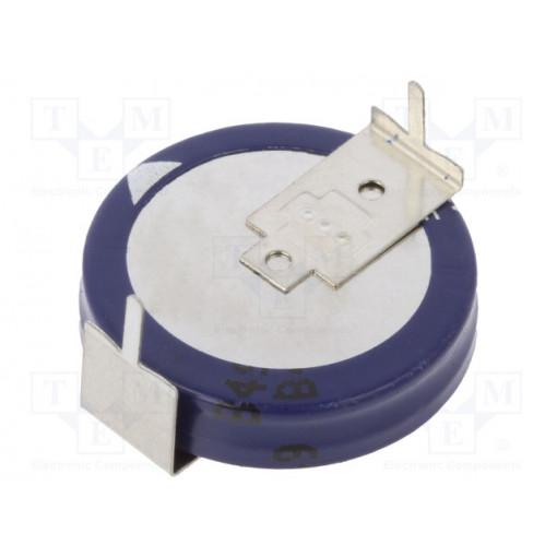 KR-5R5H155-R; Capacitor: electrolytic; supercapacitor; 1.5F; 5.5VDC; ESR: 30Ω; EATON ELECTRIC