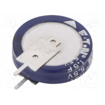 KR-5R5V155-R; Capacitor: electrolytic; supercapacitor; 1.5F; 5.5VDC; ESR: 30Ω; EATON ELECTRIC