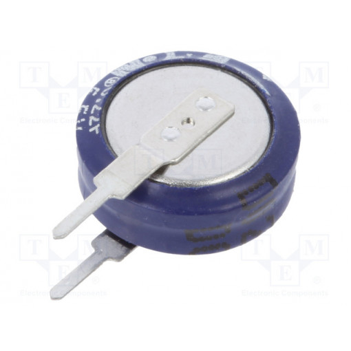 KR-5R5V224-R; Capacitor: electrolytic; supercapacitor; 220mF; 5.5VDC; ESR: 75Ω; EATON ELECTRIC