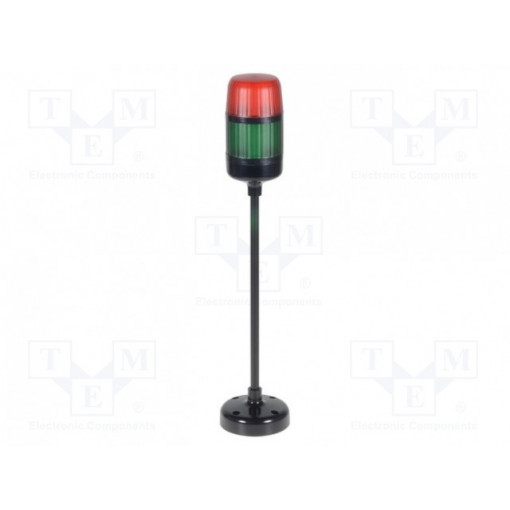 KS-AD/2_CZ_P_275/RG/M; Signaller: signalling column; LED; red/green; Usup: 20÷30VDC; IP65; W2