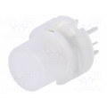 KS01-BLV-3; Switch: keypad; Pos: 2; SPST-NO; 0.01A/35VDC; colourless; LED; green; HIGHLY