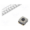 KSC343J LFG; Microswitch TACT; SPST-NO; Pos: 2; 0.05A/32VDC; SMT; none; 3.5mm; C&K