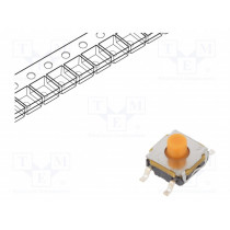 KSC422G 70 SH LFS; Microswitch TACT; SPST-NO; Pos: 2; 0.05A/32VDC; SMT; none; 1.7N; C&K