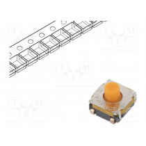 KSC442J 70 SH LFS; Microswitch TACT; SPST-NO; Pos: 2; 0.05A/32VDC; SMT; none; 4N; 5.2mm; C&K