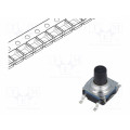 KSC641G LFS; Microswitch TACT; SPST-NO; Pos: 2; 0.05A/32VDC; SMT; none; 7.7mm; C&K