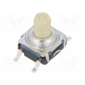 KSC921G LFS; Microswitch TACT; SPST-NO; Pos: 2; 0.05A/32VDC; SMT; none; 7.7mm; C&K