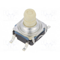 KSC921G LFS; Microswitch TACT; SPST-NO; Pos: 2; 0.05A/32VDC; SMT; none; 7.7mm; C&K
