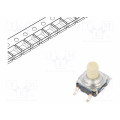 KSC931G LFS; Microswitch TACT; SPST-NO; Pos: 2; 0.05A/32VDC; SMT; none; 7.7mm; C&K
