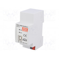 KSI-01U; Interfejs KNX-USB interface; IP20; 21÷30VDC; 36x90x71mm; DIN; MEAN WELL