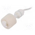 KSL-35-PP; Sensor: liquid level; -30÷85°C; Output conf: SPST-NO; lead 0,3m; PROFFUSE KSL-35-PP; Sensor: liquid level; -30÷85°C; Output conf: SPST-NO; lead 0,3m; PROFFUSE