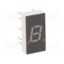 KW1-302CVA; Display: LED; 7-segment; 7.8mm; 0.3