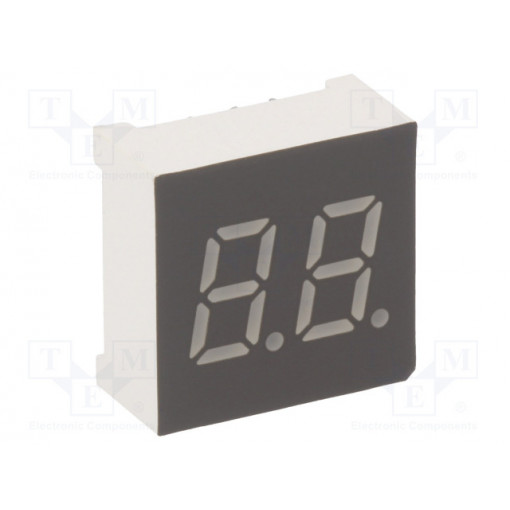 KW2-301AGA; Display: LED; 7-segment; 7.62mm; 0.3 KW2-301AGA; Display: LED; 7-segment; 7.62mm; 0.3
